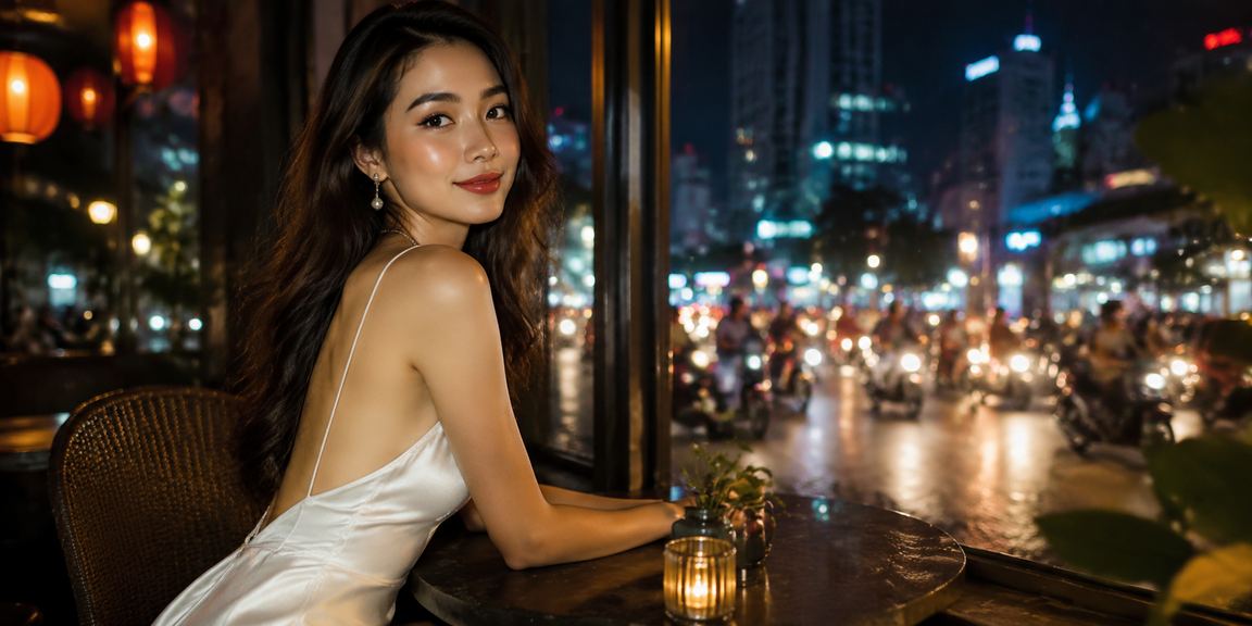 Người dùng tại TP.HCM kiểm tra giao dịch thanh toán trực tuyến tại quán cà phê Việt Nam